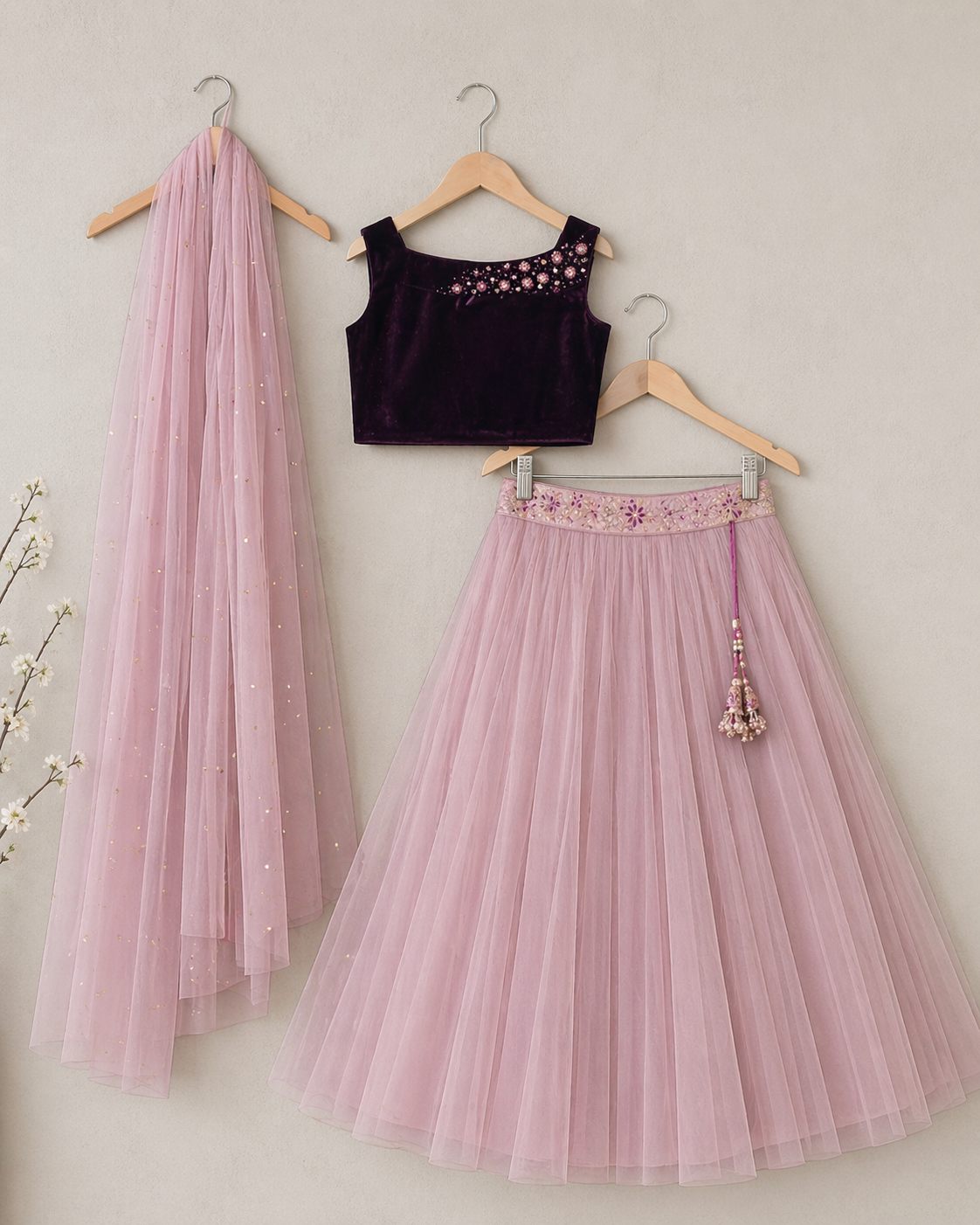 Pastel Pink Lehenga