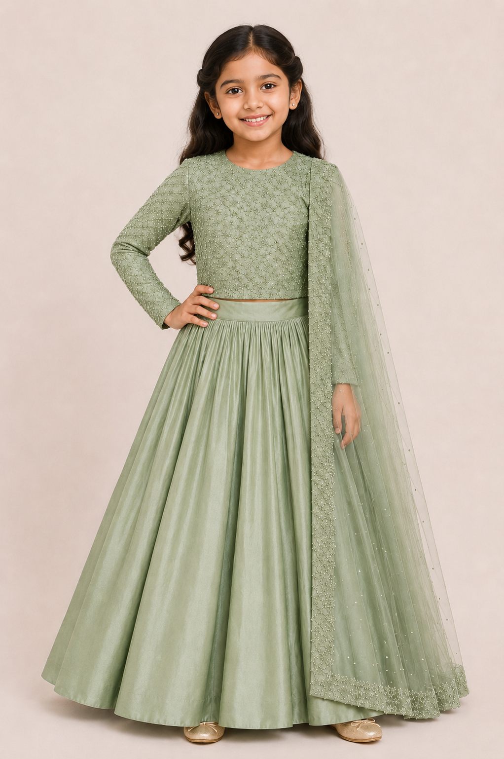 Pastel Grace Lehenga